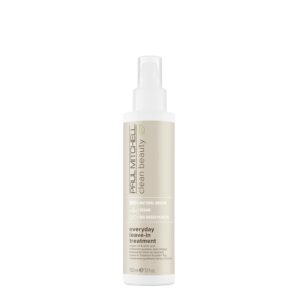 Paul Mitchell Clean Beauty Everyday Leave-In Treatment, Leave-In Conditioner, Delivers Hydration, For All Hair Types, 5.1 fl. oz