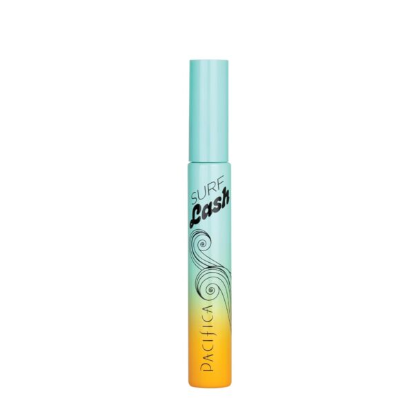 Pacifica Mascara – Surf Lash Eyelash Mascara, Water-Resistant Lash-Defining Formula with Jojoba Oil & Vegan Pectin for Long, Full Lashes, Unique Half-Pipe Twisted Wand, Vegan & Cruelty-Free