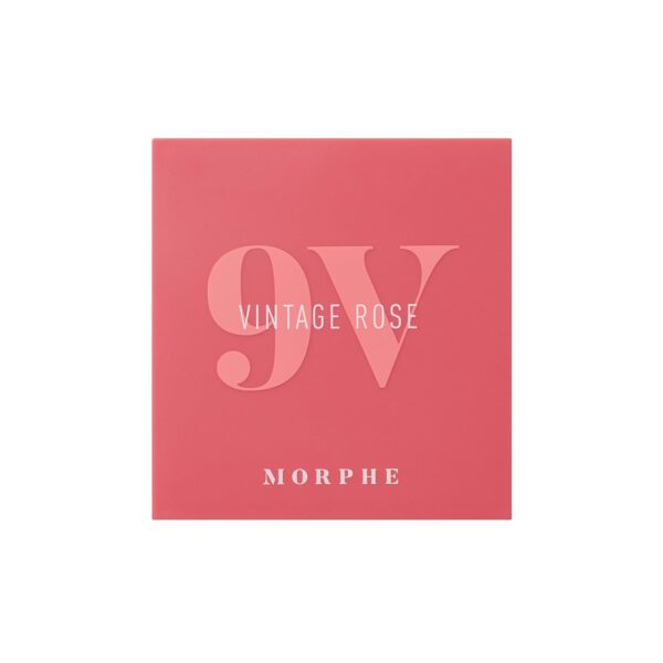 Morphe 9V Vintage Rose Artistry Palette - Mauve & Rose-Toned Makeup Palette with Matte and Shimmer Finishes - Highly Pigmented Eye Makeup with a Blendable & Buildable Formula (0.35 oz)