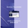 Phyto Purple Repairing Hair Mask for Blonde Highlighted Hair - Neutralizes Yellow Tones, Reduce Brassiness & Condition Dry, Damaged Hair|200ml