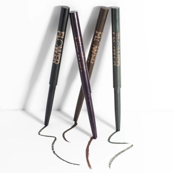 FLOWER BEAUTY By Drew Barrymore Forever Wear Long Wear Eyeliner - Creamy + Fade-Resistant - Pencil Tip + Smudge-Proof - Long-Lasting - Forever Brownstone