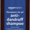 Amazon Basics Therapeutic Plus Coal Tar Anti-Dandruff Shampoo Extra Strength 1% Coal Tar, 6 Fl Oz, Pack of 1