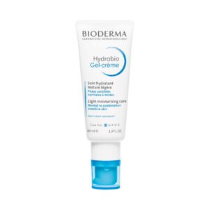 Bioderma Hydrabio Face Cream, Gel Cream Moisturizer, Provides Radiance, Lightweight Face Moisturizer for Normal to Combination Sensitive Skin, 1.33 Fl Oz (Pack of 1)