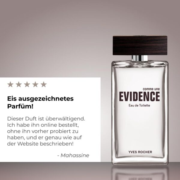 Yves Rocher Comme une Evidence Eau de Toilette for Men, 100 ml./3.3 fl.oz.