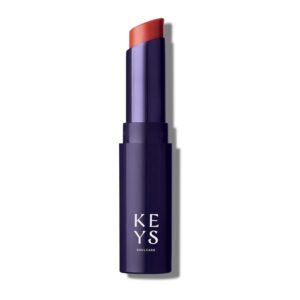 Keys Soulcare Comforting Tinted Lip Balm, Moisturizes, Smooths & Softens Dry Lips with Shea Butter, Buildable Sheer Color, Long-Lasting, Vanilla Scent