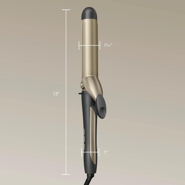 INFINITIPRO BY CONAIR 1 3/4-inch Curling Iron, 1 3/4 inch barrel produces voluminous curls – for use on medium and long hair, CD1009