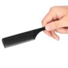 10Pcs Professional Hair Comb Set Barber Styling Tool Hair Brush Combs For Salon Home Use PP Material Black Various Sizes