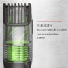 Remington Vacuum Beard Trimmer,13 Length and Style Settings with Adjustable Length Comb (2-18mm),Vacuum Trimmer for Beard, Mustache, and Stubble, Rechargeable Lithium Power, Washable, Removable Blades