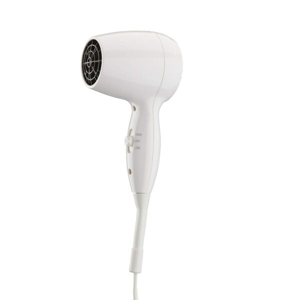 Conair Wall-Mount Hair Dryer, 1600W Hair Dryer with LED Night Light, Wall Mount Blow Dryer