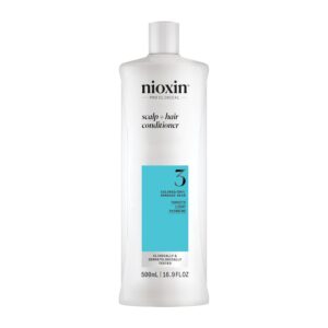 Nioxin System 3 Scalp + Hair Thickening Conditioner for Colored, Dry, & Damaged Hair with Light Thinning | Maintain Vibrant Color | Strengthen & Nourish with Niacinamide & Biotin | Promotes Vitality