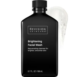Revision Skincare Brightening Facial Wash, Exfoliating Face Cleanser with Vitamin C and Vitamin E