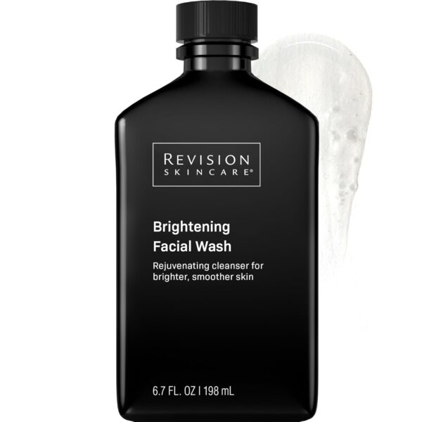 Revision Skincare Brightening Facial Wash, Exfoliating Face Cleanser with Vitamin C and Vitamin E