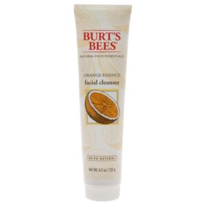 Burt's Bees Orange Essence Facial Cleanser, Sulfate-Free Face Wash, 4.3 Ounces