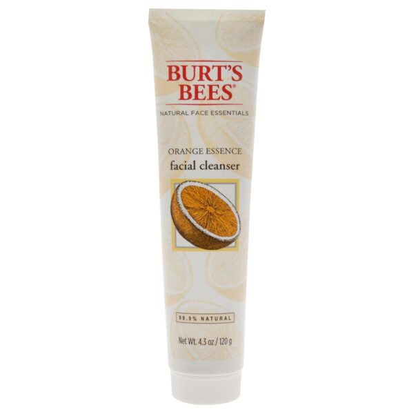 Burt's Bees Orange Essence Facial Cleanser, Sulfate-Free Face Wash, 4.3 Ounces