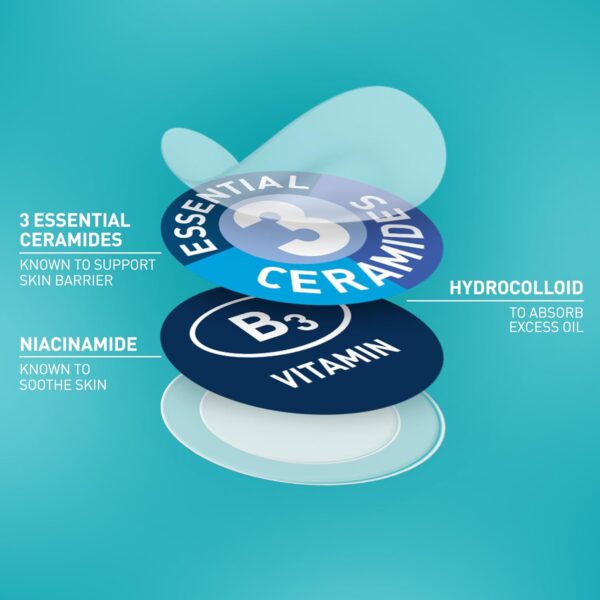 CeraVe Hydrocolloid Blemish Patches, Oil Absorbing Spot Control with Ceramides and Niacinamide, Allergy-Tested & Suitable For Sensitive Skin, Ultra-Thin & Blends Into All Skin Tones, 22ct