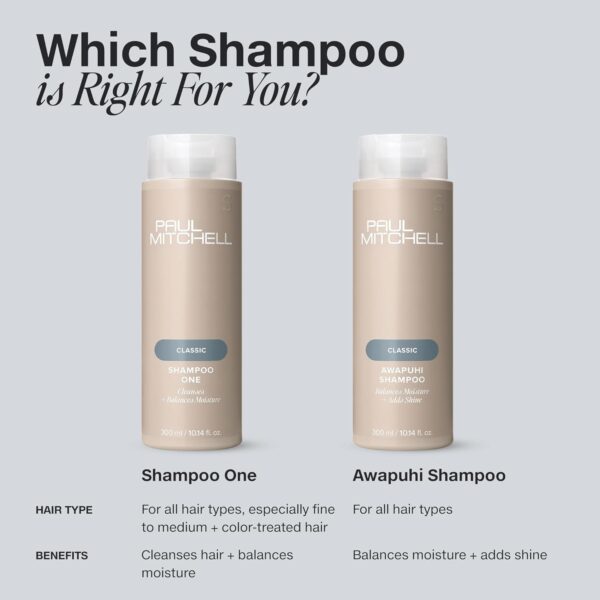 Paul Mitchell Shampoo One, Cleanses + Balances Moisture, for All Hair Types