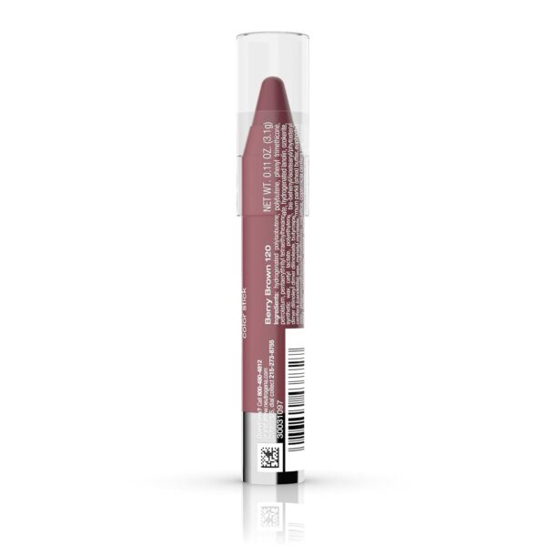 Neutrogena MoistureSmooth Color Stick for Lips, Moisturizing and Conditioning Lipstick with a Balm-Like Formula, Nourishing Shea Butter and Fruit Extracts, 120 Berry Brown.011 oz (Pack of 36)