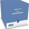 Amazon Basics Facial Tissue with Lotion, 2-Ply, 300 Count (4 Packs 75), (Packaging may vary)