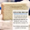 Baxter of California Exfoliating Body Bar Soap for Men with Cedarwood and Oak Moss Essence | For All Skin Types | Buffs Out Dry Skin and Boosts Cell Renewal | 7 ounces | Holiday Gift Guide