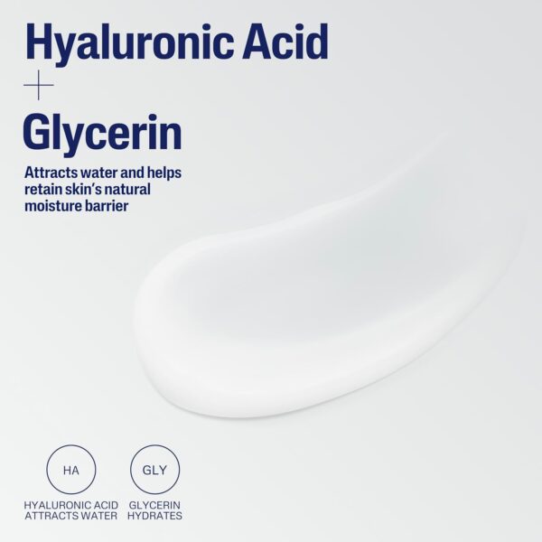 Cetaphil Daily Hydrating Lotion for Face, With Hyaluronic Acid, 3 fl oz, Lasting 24 Hour Hydration, for Combination Skin, No Added Fragrance, Non-Comedogenic