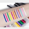 BestLand 12 Colors Matte Liquid Eyeliner Set Rainbow Colorful Neon Eyeliner Pencil Pigmented Waterproof Smudgeproof Long Lasting Gel Eye Liner Christmas Makeup Gift Kit for Women (Set A)