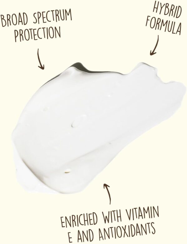 Sun Bum SPF 50 Face Cream Sunscreen with Zinc Oxide - Broad Spectrum Moisturizing Facial Sunscreen with Vitamin E - Hawaii 104 Act Compliant (Without Octinoxate & Oxybenzone) - Travel Friendly - 1 oz