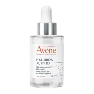 Avène Hyaluron ACTIV B3 Concentrated Plumping Serum, Light-weight hydrating serum, powered by Niacinamide + Pure Hyaluronic Acid, Firms & Plumps the skin for a healthy complexion 1 oz