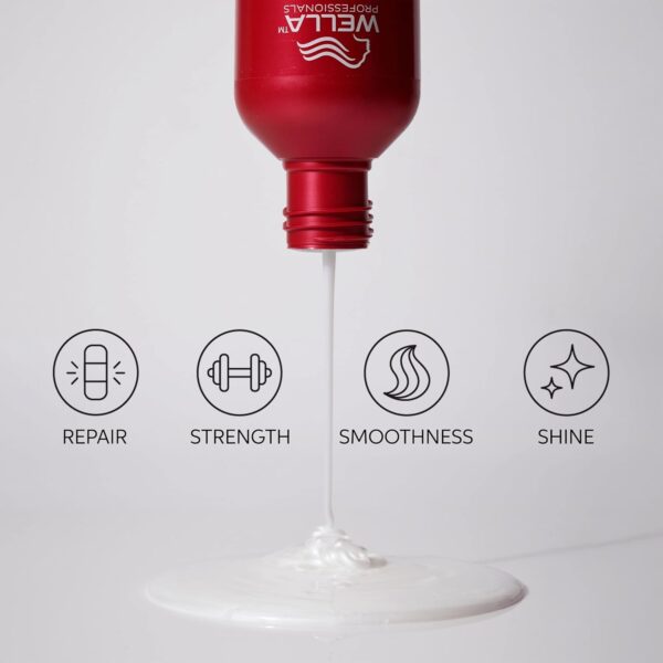 Wella Professionals ULTIMATE REPAIR Shampoo for Damaged Hair | Repairs, Strengthens, & Moisturizes with AHA & Omega-9 | For All Hair Types