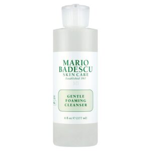 Mario Badescu Gentle Foaming Facial Cleanser, Deep Cleansing and Hydrating Face Wash