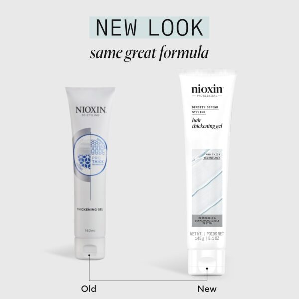 Nioxin Density Defend Hair Thickening Gel | For Volumizing and Fuller Hair| No Stickiness or Stiffness | 5.1 Fl Oz