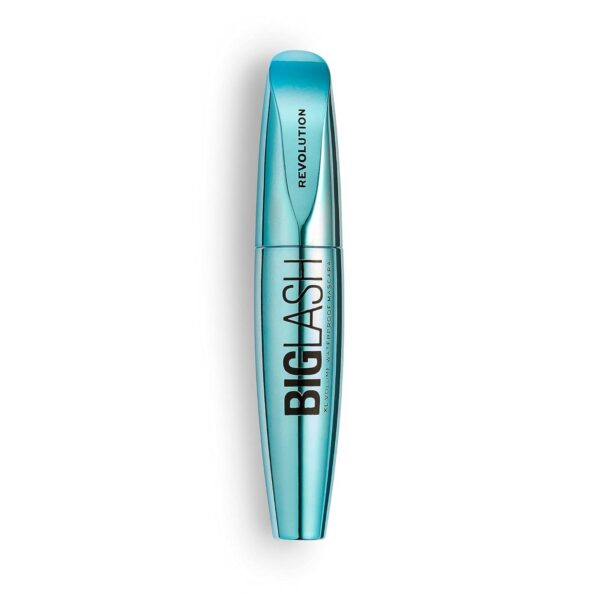 Revolution, Big Lash Volume Waterproof Mascara, Volumizing & Lengthening with a Light-Weight Feel, Fast-Drying, Vegan & Cruelty-Free, Jet Black
