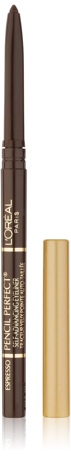 L'Oreal Paris Pencil Perfect Self-Advancing Eyeliner, Expresso, 0.01 oz.