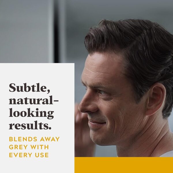 Just For Men Control GX Grey Reducing 2-in-1 Shampoo and Conditioner, Gradual Hair Color with Keratin for Stronger Thicker and Healthier Looking Hair, 4 Fl Oz - Pack of 3 (Packaging May Vary)