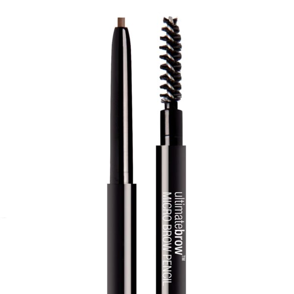 wet n wild Ultimate Brow Micro Eyebrow Retractable Pencil, Brunette, Ultra Fine 1.5mm Tip, Draws Tiny Brow Hairs (Pack of 2)