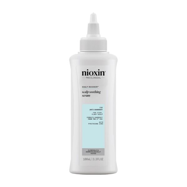 Nioxin Scalp Recovery System Scalp Soothing Serum | With Pyrithione Zinc and Green Tea Extracts | 3.38 Fl Oz