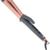 Hairitage Curl Envy Hair Curling Iron 1 1/4 Inch - Ceramic Tourmaline Curling Iron 1.25' Barrel - Silky Smooth + Bouncy Curls - 4 Digital Heat Settings up to 450 Degrees - Auto Shut-Off