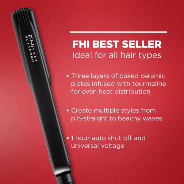 FHI Heat Platform Pro Styling Tourmaline Hair Straightener for All Hair Types