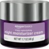 Amazon Basics Triple Replenishing Moisturizer, Night Cream, 1.7 Ounces, 1-Pack