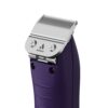 Andis 24820 EasyClip Professional-Animal 7-Piece Detachable Ceramic Blade Clipper Kit, Frustration Free Packaging, Corded Electric, Purple