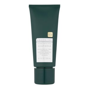 Kristin Ess Hair Instant Exfoliating Scalp Scrub for Build Up and Dandruff + Soothing, Hydrating + Rebalancing Dry Scalp Treatment, Non Drying, Cleanse + Detox, Vegan, Color Safe, 6.7 fl oz