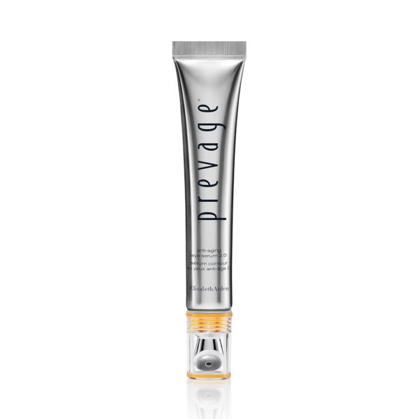 Elizabeth Arden PREVAGE Under Eye Serum 2.0, Anti Wrinkle Serum with Cooling Tip, Fixes Crow's Feet, Puffiness, Dark Circles, and Loss of Radiance and Firmness, Safe for All Skin Types, 0.6 oz Tube