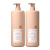 Kristin Ess Signature Shampoo and Conditioner Set with Pumps | Daily Sulfate Free, Color Safe, Hydrating, Moisturizes, Adds Softness & Shine - Pear Fragrance, 33.8 fl oz each 2-pack