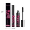 Lime Bushy Brow Gel (Black Brown) Volumizing Long Lasting & Strong Hold That Tints Tames & Texture Eyebrow Mascara Gel Vegan 12ML Mascara for (A, One Size)