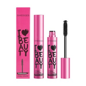 Lime Bushy Brow Gel (Black Brown) Volumizing Long Lasting & Strong Hold That Tints Tames & Texture Eyebrow Mascara Gel Vegan 12ML Mascara for (A, One Size)