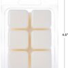 Carolina Candle Green Tea & Citrus Scented Wax Melts, Soy-Based White Wax Blend, 6 Wax Cubes, 2.46 oz - Pack of 6