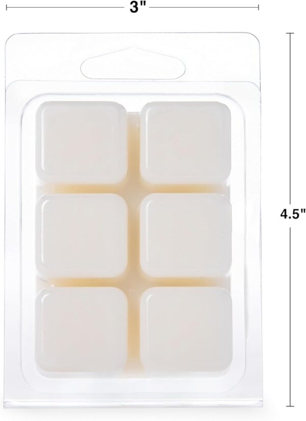 Carolina Candle Green Tea & Citrus Scented Wax Melts, Soy-Based White Wax Blend, 6 Wax Cubes, 2.46 oz - Pack of 6