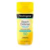 Neutrogena Sunscreen Lotion Beach Defense SPF 50, 6.7 fl oz, Face and Body Sunscreen, Oil Free, Fast Absorbing, Oxybenzone Free Sun Care