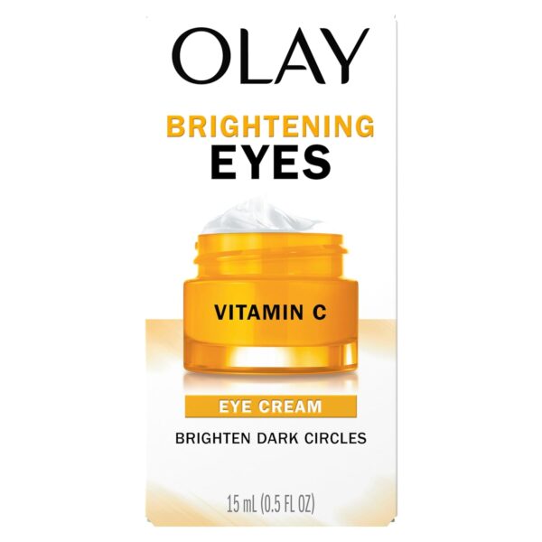 Olay Brightening Eye Cream, Vitamin C, Fragrance-Free, 0.5 oz