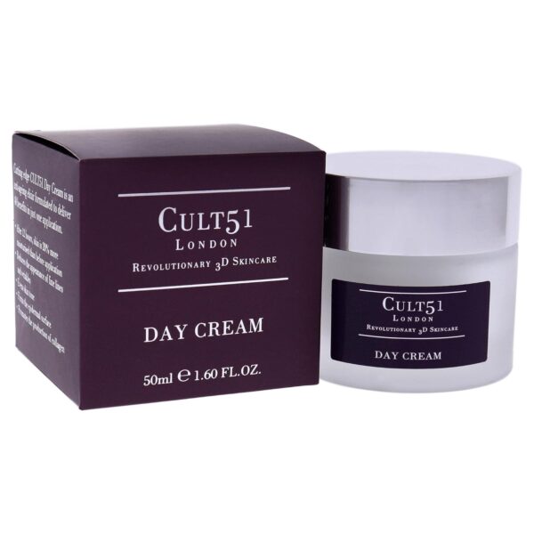Cult51 Day Cream - Intensely Hydrating Moisturizer - Reduces Signs Of Aging And Prevents Visible Wrinkles - Experience Glowing Skin And Deep Hydration - Renewing Treatment Restores Your Face - 1.6 Oz