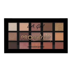 L.A. Girl PRO Shadow Eye Palette, Pro Neutrals GES226
